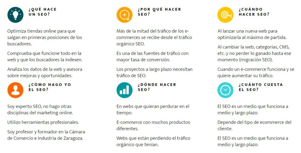 Preguntas a Agencia SEO en Zaragoza